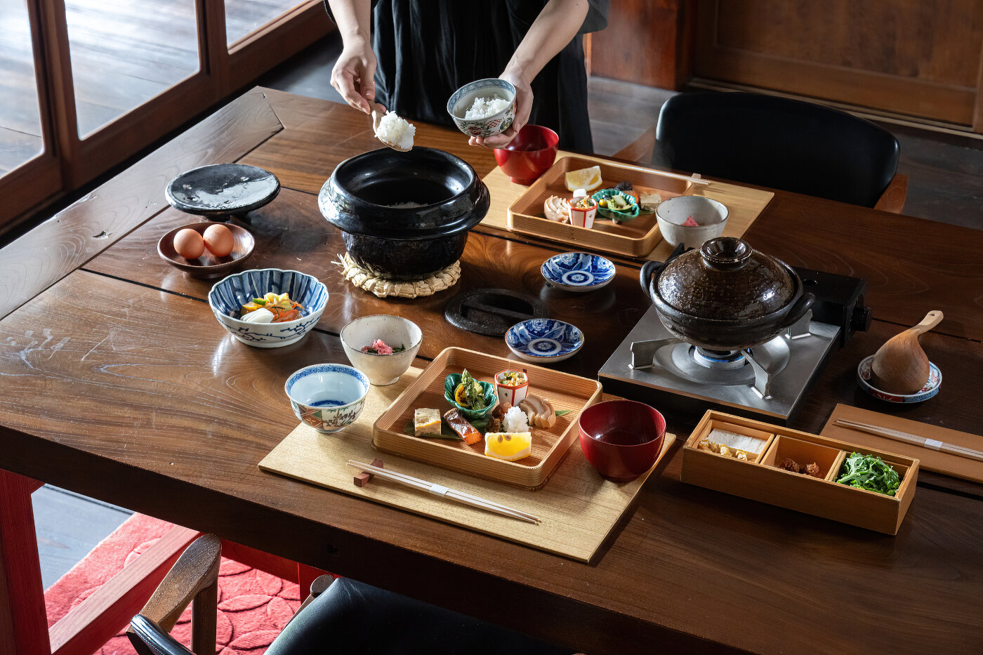 早苗饗の朝食