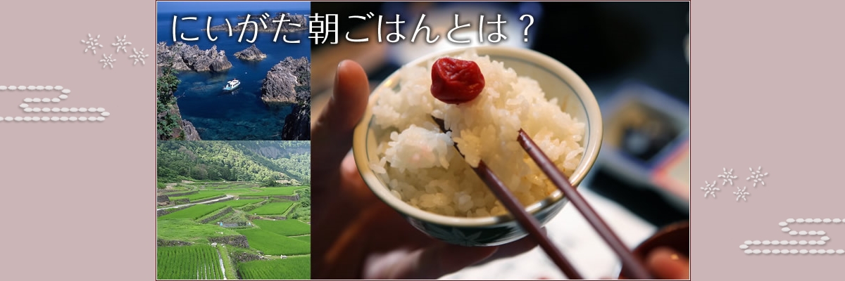 にいがた朝ごはんとは？